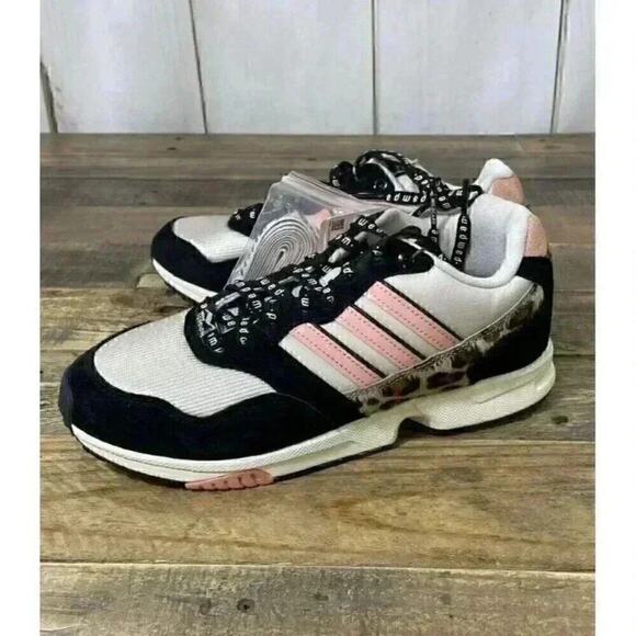 Adidas ZX 1000 Pam Pam Leopard Trace Pink Core Black Sneaker UNISEX M 7.5 W 9.5 main image 3